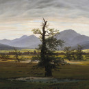 <p><em>Der einsame baum</em> (El árbol solitario), de Caspar David Friedrich (1822).</p>