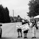 <p>Trabajadores de la planta de Kellogg's en Lancaster (Pensylvania) en huelga en octubre.</p>