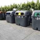 <p>Contenedores de residuos en Madrid.</p>