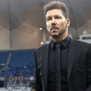 <p>Simeone en la semifinal contra el Athletic.</p>