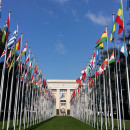 <p>Sede de la ONU, en Ginebra (Suiza).</p>