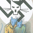 <p>Ilustración del cómic <em>Maus</em> (1980).</p>
