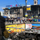 <p>Plaza Maidan (Kiev), en febrero de 2014. </p>