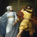 <p>Detalle del cuadro 'Sarah Siddons como Lady Macbeth' de Robert Smirke.</p>
