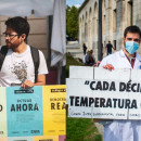 <p>Mauricio Misquero (foto: Manuel Ramírez de la Torre) y Víctor Santos (foto: Fernando Román).</p>