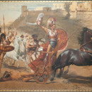 <p>Fresco 'El triunfo de Aquiles'.</p>