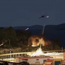 <p>Imagen del juego ArmA 3, simulador usado por Antena 3 como ‘vídeo real’ de un bombardeo ruso en Ucrania.</p>