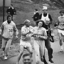 <p>Un juez de la Maratón de Boston de 1967 trató de evitar que Kathrine Switzer finalizase la prueba. </p>