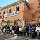 <p>Sede de UGT en la calle Hortaleza 88 (Madrid). </p>