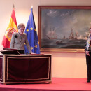 <p>Toma de posesión de la ya exdirectora del CNI, Paz Esteban, junto a la ministra Margarita Robles. </p>