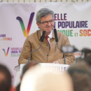 <p>Jean-Luc Mélenchon, durante un acto de campaña el pasado 10 de junio. </p>