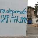 <p>Pintada en una pared en Santiago de Chile. </p>