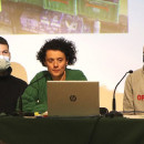 <p>Javier Fernández, Nerea Ramírez y José Luis 'Kois' Fernández. </p>