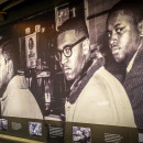 <p>Un panel en el Museo Nacional de la Historia y la Cultura Afroamericana (NMAAHC) del Mall de Washington, inaugurado en 2016.</p>