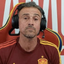 <p>Luis Enrique durante uno de sus directos en Twitch.</p>