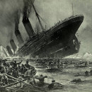 <p><em>Hundimiento del Titanic</em></p>