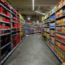 <p>El pasillo de los refrescos en un supermercado de Utrecht (Países Bajos).</p>
