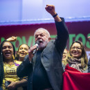 <p>El ya presidente de Brasil, Lula da Silva, durante un acto público el pasado mes de mayo de 2022. </p>