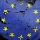 <p>Ilustración de una bandera de la Unión Europea resquebrajada. / <strong>Pixabay</strong></p> (: )