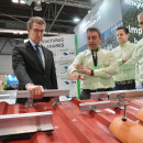 <p>Alberto Núñez Feijóo el pasado 22 de febrero durante una visita a la Feria Internacional de Energía y Medio Ambiente. </p>