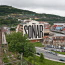 <p>Intervención del artista urbano Spy en 2015 en un barrio de Bilbao.</p>