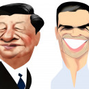 <p>Xi Jinping y Pedro Sánchez. <strong>/ Luis Grañena</strong></p>