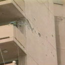 <p>Fachada del hotel Palestina de Bagdad tras ser atacado por el ejercito norteamericano, en abril de 2003.</p>