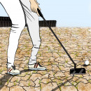 <p>Cambio climático, sequía, golf.</p>