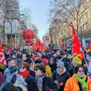 <p>Imagen de una de las multitudinarias protestas contra la reforma de las pensiones de Macron. <strong>/ CGT</strong></p>