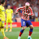 <p>Griezmann celebrando el primer gol. <strong>/ Atlético de Madrid</strong></p>