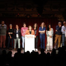 <p>Ada Colau, durante el acto de inicio de la campaña electoral en La Paloma (Barcelona) del pasado 11 de mayo. <strong>/ Barcelona En Comú</strong></p>