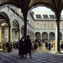 <p><em>The Old Exchange of Amsterdam. </em>/ <strong>Wikimedia Commons</strong></p>