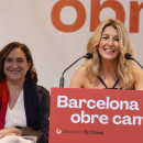 <p><em>Ada Colau y <em>Yolanda Díaz </em>en el cierre de la campaña del 28M en Barcelona</em>. / <strong>TW @Yolanda_Diaz</strong></p>