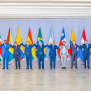<p>Todos los presidentes de América del Sur en la Cumbre en el Palacio del Itamaraty en Brasilia (Brasil), el 31 de mayo de 2023.<strong> / Ricardo Stuckert</strong></p>