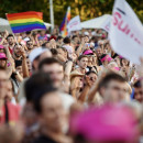 <p>Asistentes al cierre de campaña de Sumar en Madrid. / <strong>Twitter @Yolanda_Diaz_</strong></p>