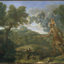 <p>Orión ciego en busca del sol naciente, de Poussin. / <strong>CC</strong></p>