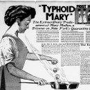 <p>Un cartel que representa a ‘María tifoidea’ (1909). <strong>/ El americano de Nueva York</strong></p>