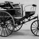 <p>El <em>Benz Patent-Motorwagen </em>utilizado por Bertha Benz para el primer viaje motorizado de larga distancia en 1888. / <strong>Zeno.org</strong></p>