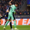 <p>Un cabezazo de Morata salió desviado por poco en los minutos finales. / <strong>Ángel Gutiérrez (Club Atlético de Madrid)</strong></p>