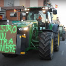 <p>Una imagen de los primeros días de las tractoradas en Benavente, en febrero de 2024. /<strong> Interbenavente</strong></p>