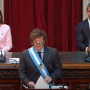 <p>Javier Milei durante su discurso en la apertura del Congreso argentino el 1 de marzo de 2024. / <strong>Javier Milei (Youtube)</strong></p>