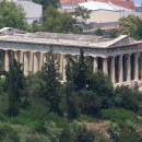 <p>Hefestión, el templo que coronaba el ágora de Atenas. / <strong>Guillaume Piolle</strong></p>