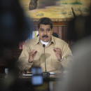 <p>Nicolas Maduro, durante un acto institucional, el 12 de enero de 2017. / <strong>Eneas de Troya</strong></p>