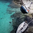 <p>Barcos destrozados tras el paso de la dana por las Islas Balerares. / <strong>RTVE</strong></p>