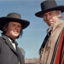 <p>Kris Kristofferson y James Coburn, en el rodaje de 'Pat Garrett y Billy the Kid'.</p>