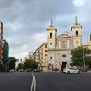 <p>La iglesia de Santa Teresa y Santa Isabel en Chamberí. / <strong>R. A.</strong></p>