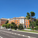 <p>La Plaza de Salamanca de Madrid. / <strong>R. A.</strong></p>