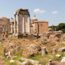 <p>Templo de Vesta, en Roma. /<strong>CC</strong></p>