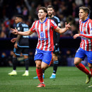 <p>Julián celebra su gol ante el Slovan Bratislava. / <strong>Atlético de Madrid</strong></p>