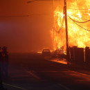 <p>Incendio en las calles de Palisades (Los Ángeles), el pasado 8 de enero. / <strong>Departamento de Protección contra Incendios de California</strong></p>